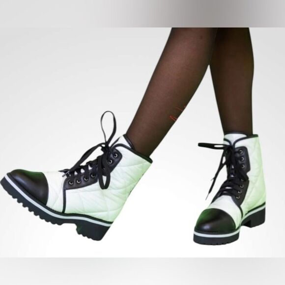 Anthropologie | Camper mid calf boots | Hiker Boots Lugg sole NWOB size 7.5 - Picture 5 of 8